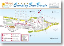 Plattegrond Camping San Biagio